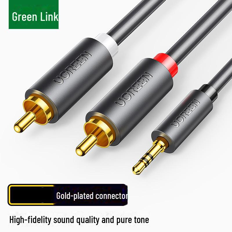 Аудиокабель Greenlink 3,5 мм - Dual RCA, 1,2 м AUX Stereo для компьютера и усилителя. Public to Public, 0.5m
Аудиокабель Greenlink 3,5 мм - Dual RCA, 1,2 м AUX Stereo для компьютера и усилителя. Public to Public, 0.5m