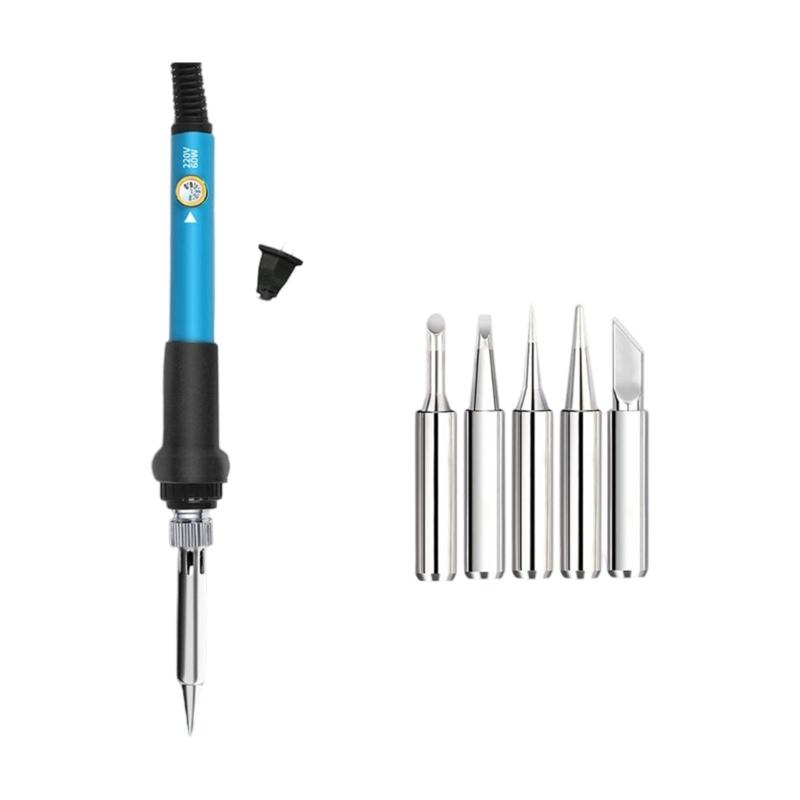 60W Digital Display Soldering Iron Soldering Tool Adjustable Temperature Accessories Available Home Repair 180-500℃
60W Digital Display Soldering Iron Soldering Tool Adjustable Temperature Accessories Available Home Repair 180-500℃