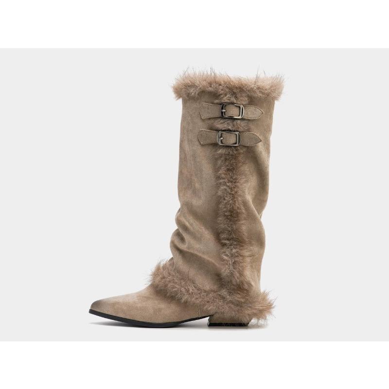 Women s Faux Fur Lined Thick-Sole Height-Boosting Winter Lightweight Insulated Snow Boots Anti-Slip Durable Casual Athletic Cotton Boots 40
Women s Faux Fur Lined Thick-Sole Height-Boosting Winter Lightweight Insulated Snow Boots Anti-Slip Durable Casual Athletic Cotton Boots 40