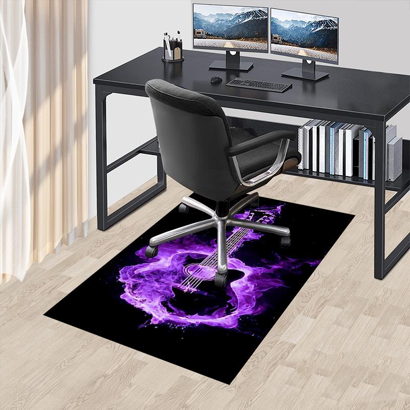Purple Flame Guitar Chair Mat Office Carpet, Oversized Rug for Home Decor, Sofa Mat, Desk Pad Gift, Suitable for Bedroom, Living Room, and All Rooms 60cm by 90cm
Purple Flame Guitar Chair Mat Office Carpet, Oversized Rug for Home Decor, Sofa Mat, Desk Pad Gift, Suitable for Bedroom, Living Room, and All Rooms 60cm by 90cm