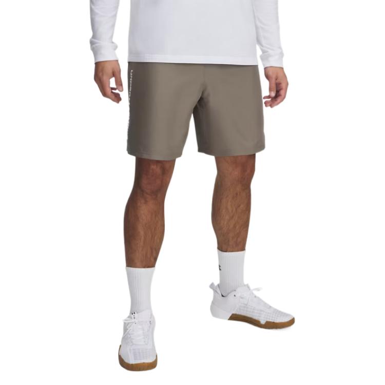 Under Armour Tech Woven Series Wordmark Comfortable Fashion Versatile Five-Point Sports Shorts Men shorts Gray Brown 1383356-201 XXL
Under Armour Tech Woven Series Wordmark Comfortable Fashion Versatile Five-Point Sports Shorts Men shorts Gray Brown 1383356-201 XXL