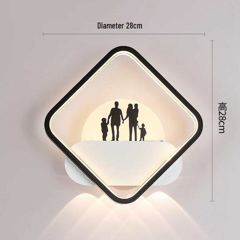 Modern Minimalist Square LED Wall Lamp
Modern Minimalist Square LED Wall Lamp