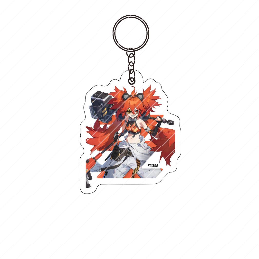 New style Cool Game Zenless Zone Zero Key chain Nicole Demara Billy Kid Von Lycaon Acrylic keyring Model Plate Desk Decor Gift 6 cm
New style Cool Game Zenless Zone Zero Key chain Nicole Demara Billy Kid Von Lycaon Acrylic keyring Model Plate Desk Decor Gift 6 cm