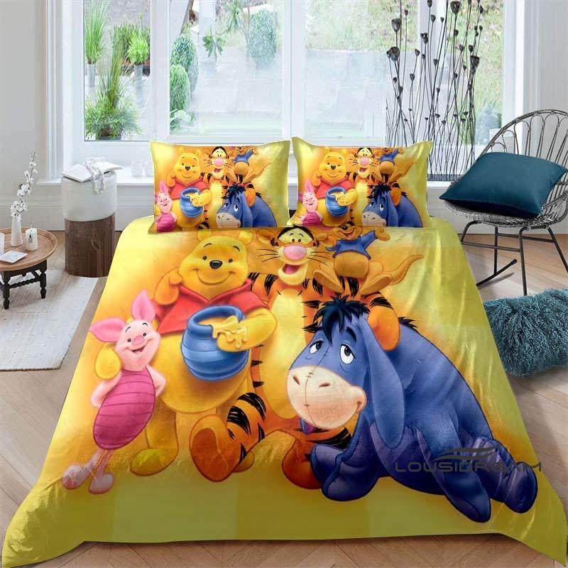 (Eeyore) Bedding Set, 3D Printed Cartoon Pattern Duvet Cover, Soft and Comfortable, King Size, Suitable as a Gift for Boys and 220x240cm
(Eeyore) Bedding Set, 3D Printed Cartoon Pattern Duvet Cover, Soft and Comfortable, King Size, Suitable as a Gift for Boys and 220x240cm