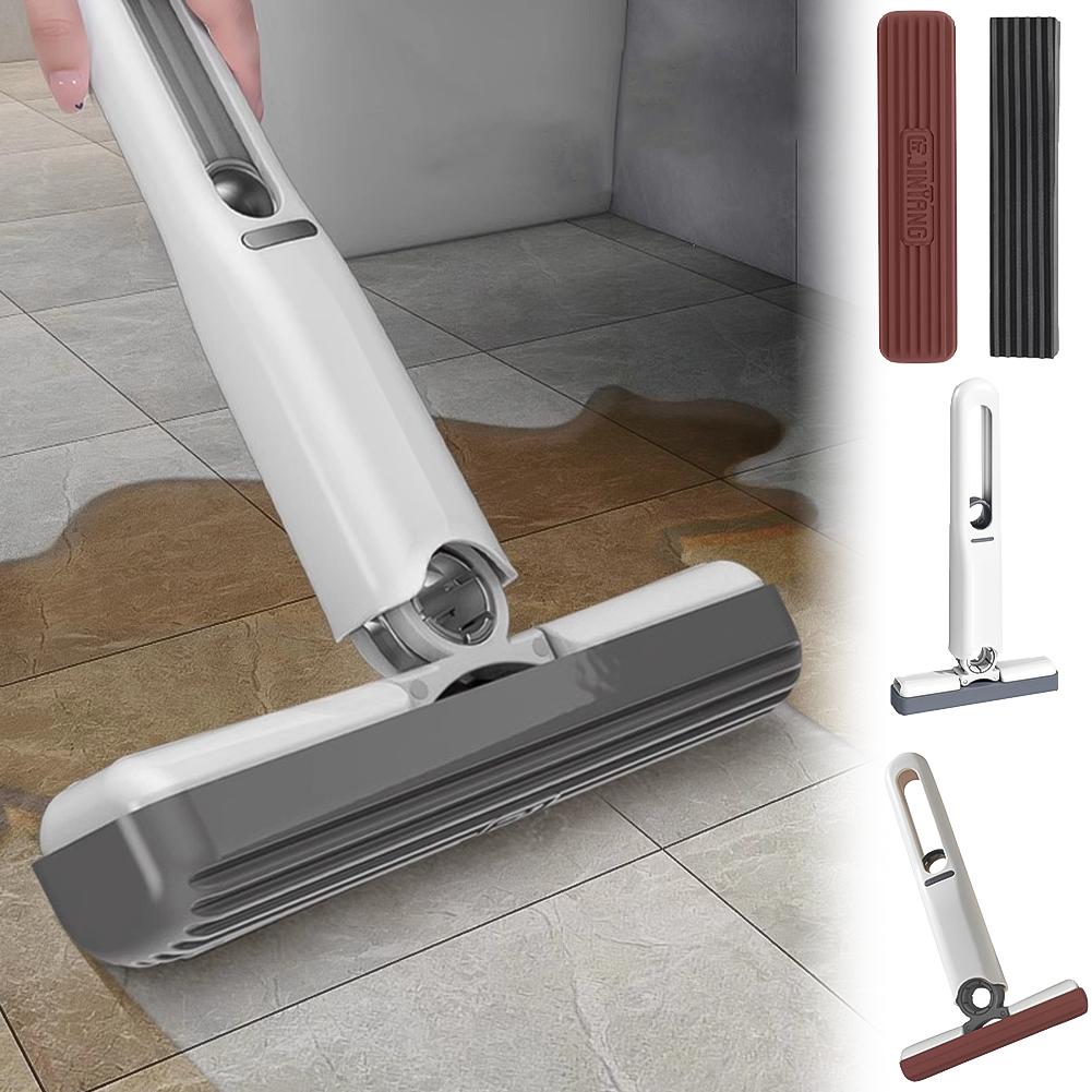 Mini Mop Self Squeeze Mop Powerful Folding Household Clean Tools No Hand Wash Strong Absorbent Mop for Bathroom Kitchen Desktop PVA(for long time use)
Mini Mop Self Squeeze Mop Powerful Folding Household Clean Tools No Hand Wash Strong Absorbent Mop for Bathroom Kitchen Desktop PVA(for long time use)