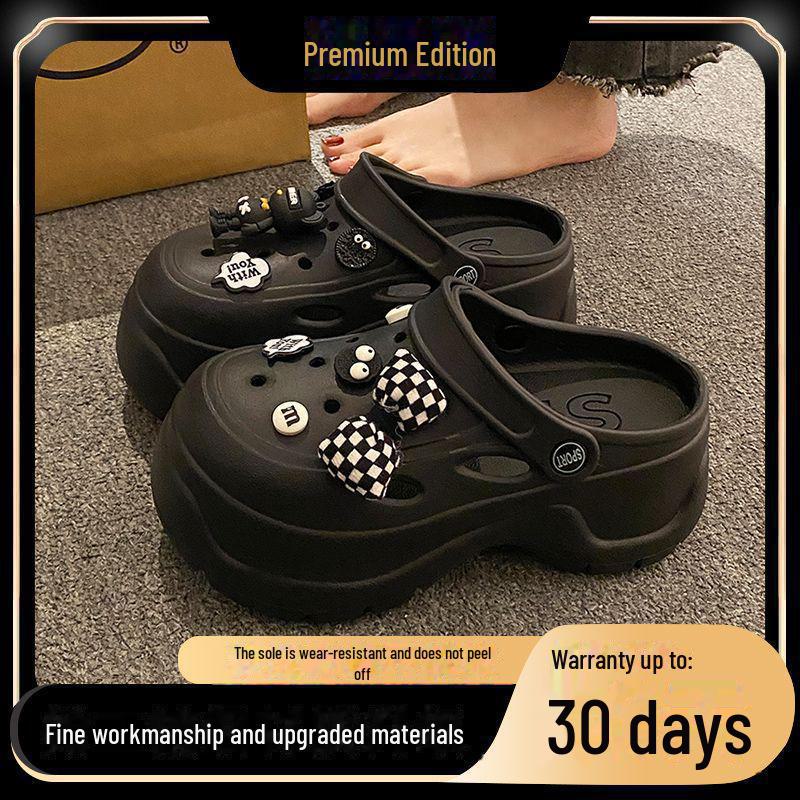 Женские пляжные тапочки EVA 2024 года на толстой подошве с нескользящим закрытым носком 36-37 (approx. 22.5cm)
Женские пляжные тапочки EVA 2024 года на толстой подошве с нескользящим закрытым носком 36-37 (approx. 22.5cm)