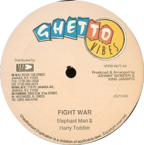 12inch Record BOUNTY KILLER / ELEPHANT MAN & HARR - Wedding Done Arrange / Fight War VPRD5677 Ghetto Vibes 1995 US Reggae, Ska & Dub Used
12inch Record BOUNTY KILLER / ELEPHANT MAN & HARR - Wedding Done Arrange / Fight War VPRD5677 Ghetto Vibes 1995 US Reggae, Ska & Dub Used