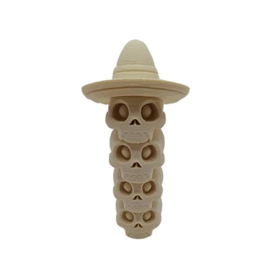 3D Printed Stacking Skull Figurine Gothic Wearing Hat Stacked Skull Statue Sculpture Halloween Paty Horror Decoration for Home Office теплый белый
3D Printed Stacking Skull Figurine Gothic Wearing Hat Stacked Skull Statue Sculpture Halloween Paty Horror Decoration for Home Office теплый белый