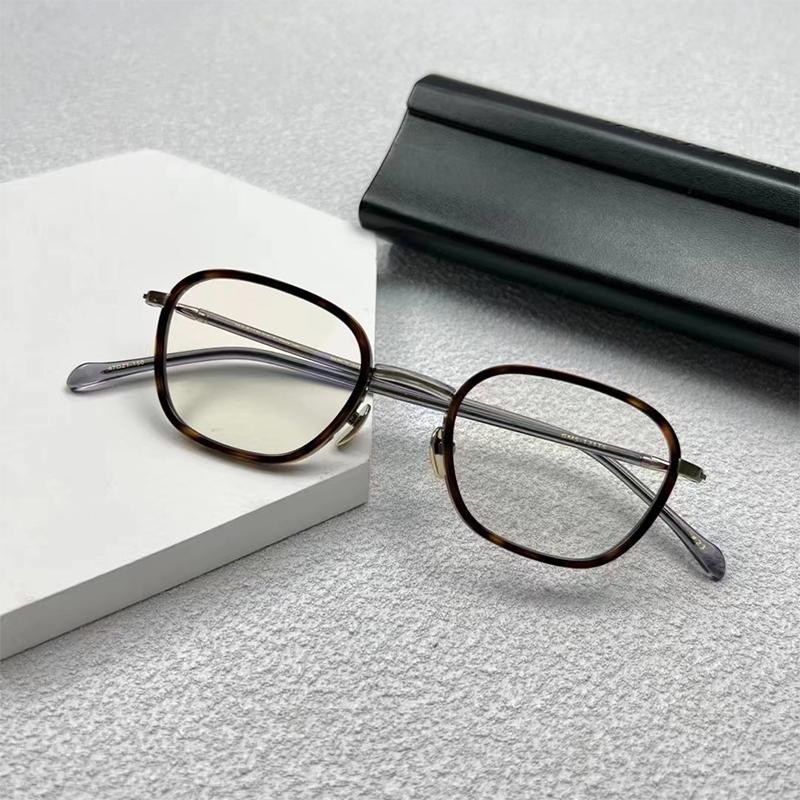 Vintage Acetate Titanium Eyeglasses Frame Men Square Prescription Glasses Women Retro Optical Luxury Brand Frame Eyewear 121TS
Vintage Acetate Titanium Eyeglasses Frame Men Square Prescription Glasses Women Retro Optical Luxury Brand Frame Eyewear 121TS