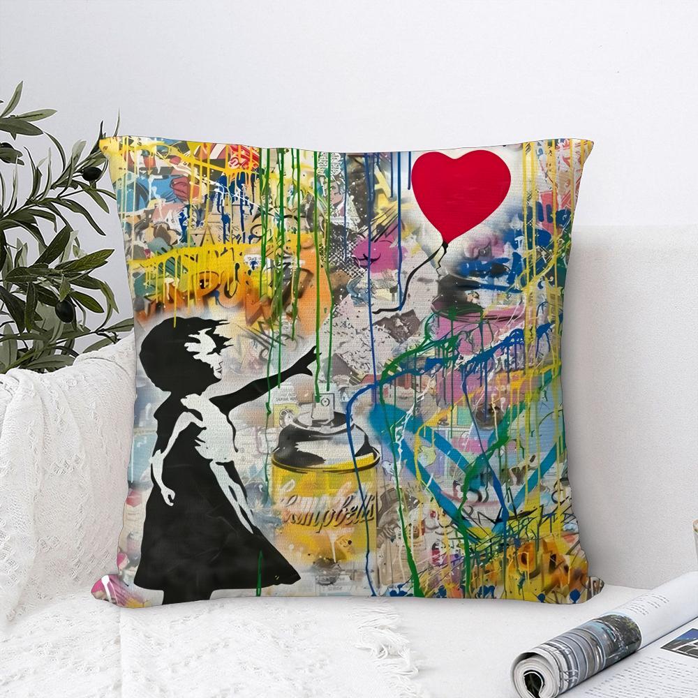 BBanksyS Street Graffiti Art Pillow Case Sofa Decorative Home Doublesided Print Plush Square Throw Pillow Covers Cushion Decor 40x40cm 16x16in
BBanksyS Street Graffiti Art Pillow Case Sofa Decorative Home Doublesided Print Plush Square Throw Pillow Covers Cushion Decor 40x40cm 16x16in