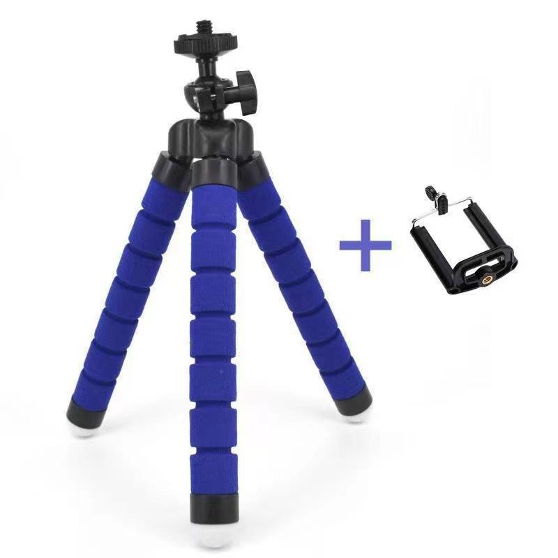 Sponge Tripod Octopus Bracket Universal Smartphone Tripod Mini Flexible Octopus Leg Mobile Phone Holder Stand for iPhone 17 pro темно-синього кольору
Sponge Tripod Octopus Bracket Universal Smartphone Tripod Mini Flexible Octopus Leg Mobile Phone Holder Stand for iPhone 17 pro темно-синього кольору