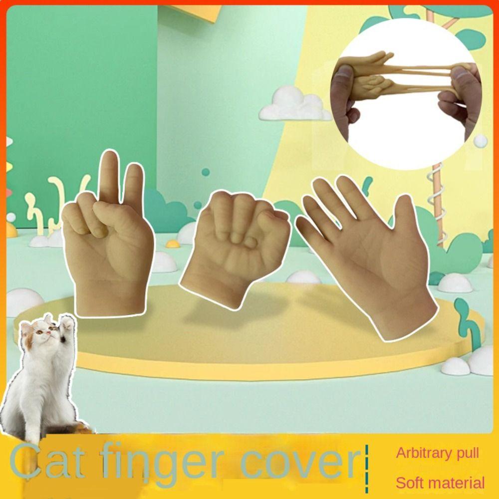 Чехлы для кошачьих когтей HandHuman, колпачки для кошачьих когтей, милые перчатки с дразнящими кошачьими пальцами
Чехлы для кошачьих когтей HandHuman, колпачки для кошачьих когтей, милые перчатки с дразнящими кошачьими пальцами