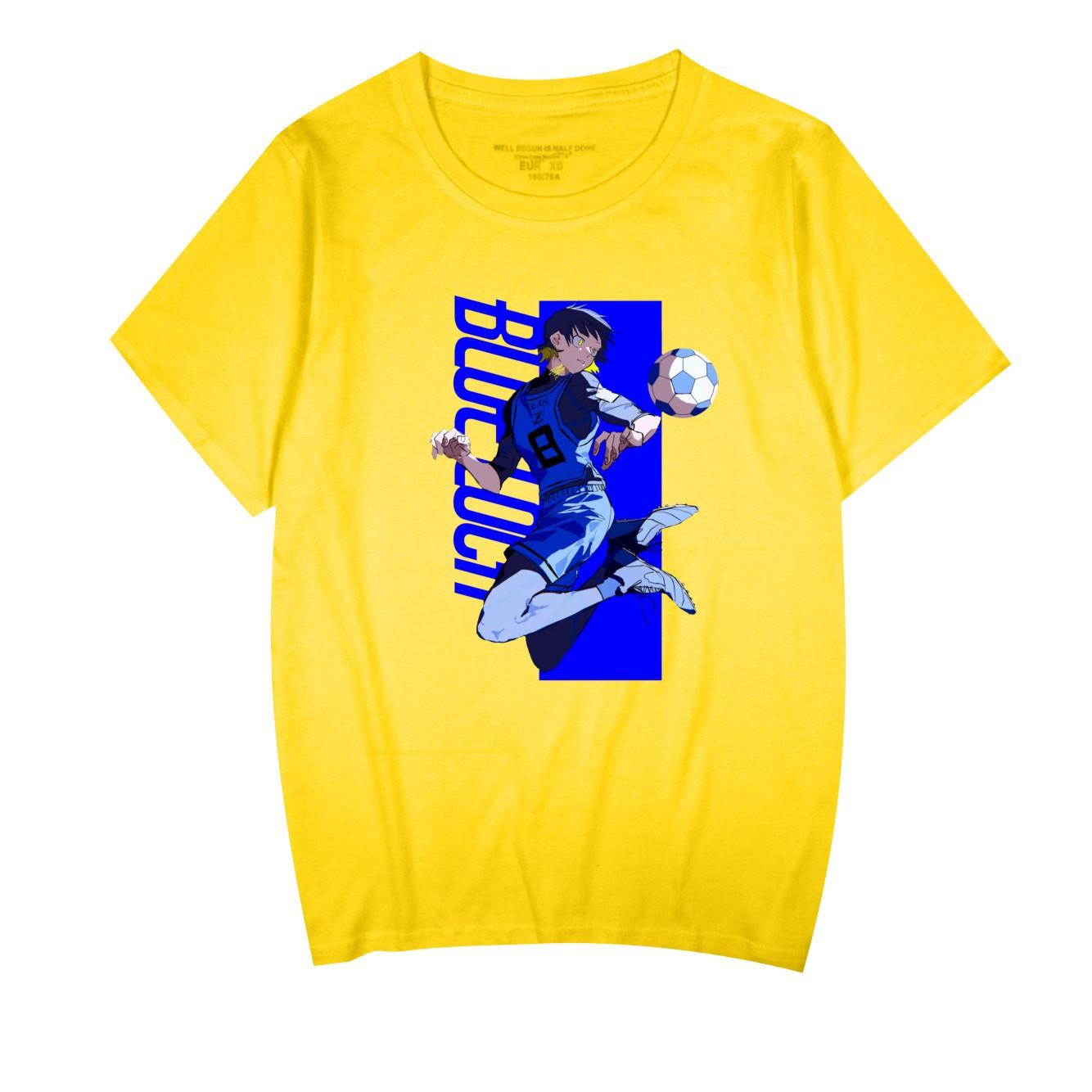 BLUE LOCK Shirts Round Neck Short Sleeve Funny Clothes BLUE LOCK Cartoon Printed Unisex T-Shirt XXS жовтий
BLUE LOCK Shirts Round Neck Short Sleeve Funny Clothes BLUE LOCK Cartoon Printed Unisex T-Shirt XXS жовтий