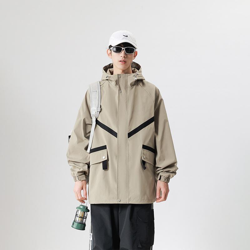 Куртки мужские весенне-осенние новые с капюшоном повседневные водонепроницаемые и ветрозащитные рабочая одежда однотонные парные трендовый бренд верхняя одежда 5XL
Куртки мужские весенне-осенние новые с капюшоном повседневные водонепроницаемые и ветрозащитные рабочая одежда однотонные парные трендовый бренд верхняя одежда 5XL