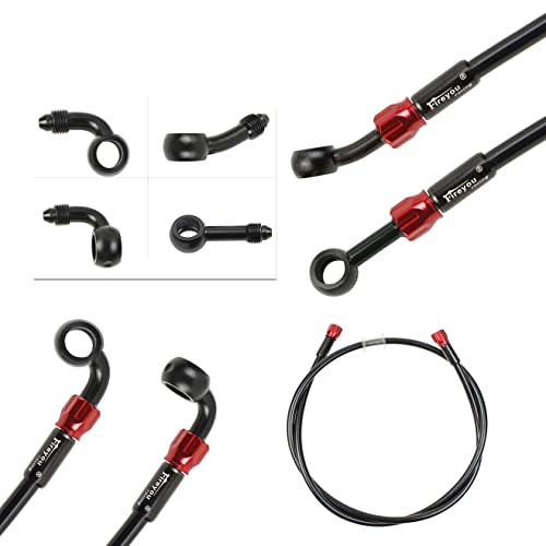 Fireyouracing Мотоциклетный армированный тормозной шланг, 400-2400 мм AN3 Гидравлическая трубка сцепления Масляная трубка DOT Жидкостная магистраль Нержавеющая сталь для квадроцикла, внедорожника, питбайка, стрита
Fireyouracing Мотоциклетный армированный тормозной шланг, 400-2400 мм AN3 Гидравлическая трубка сцепления Масляная трубка DOT Жидкостная магистраль Нержавеющая сталь для квадроцикла, внедорожника, питбайка, стрита