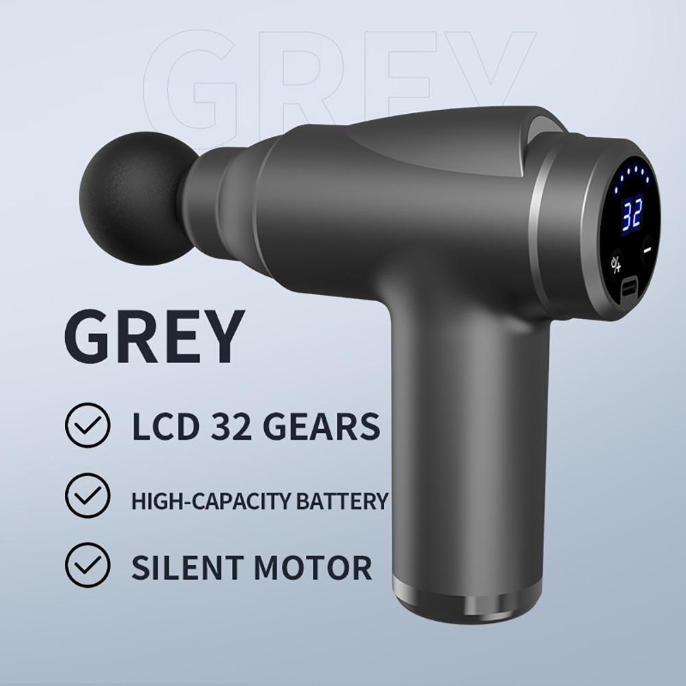 Массажный аппарат для фасций с 4 насадками, массажер для тела, профессиональный массажер для фасций, расслабление тела серый
Массажный аппарат для фасций с 4 насадками, массажер для тела, профессиональный массажер для фасций, расслабление тела серый