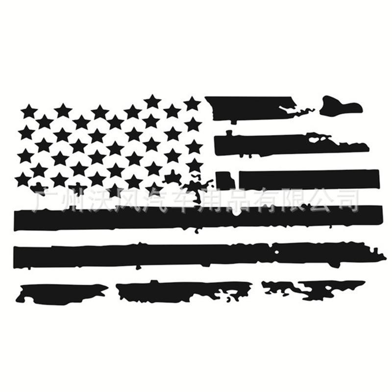 American Flag Totem Hood Decal - Exploding Flag Design D304 33x60 cm чорний
American Flag Totem Hood Decal - Exploding Flag Design D304 33x60 cm чорний