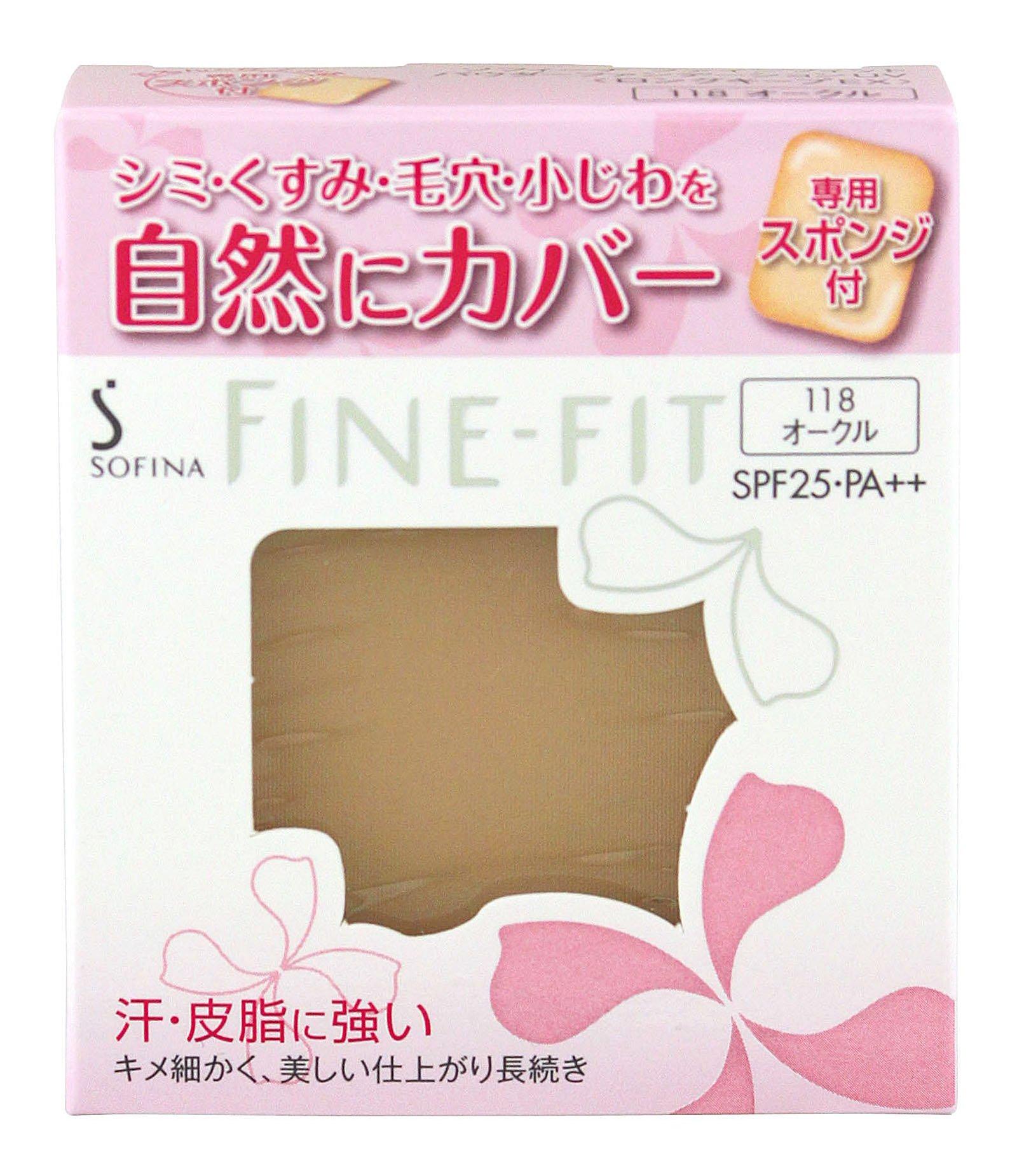 Sofina Fine Fit Powder Foundation Long Keep EX118 Ochre SPF25 PA++
Sofina Fine Fit Powder Foundation Long Keep EX118 Ochre SPF25 PA++