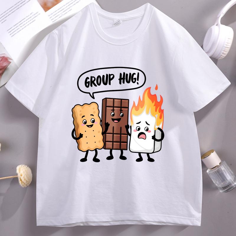 Funny Group Hug T Shirt Casual Round Neck Cotton Short Sleeve T-shirt Unisex Women Casual Cool Streetwear Comfortable Clothes 4XL
Funny Group Hug T Shirt Casual Round Neck Cotton Short Sleeve T-shirt Unisex Women Casual Cool Streetwear Comfortable Clothes 4XL