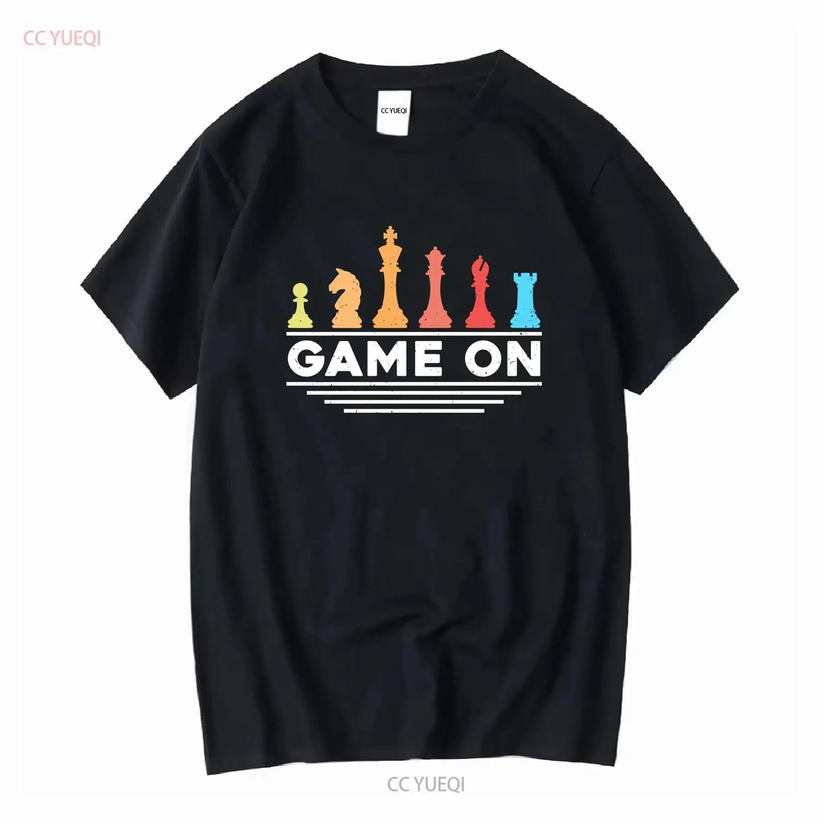 Game On Chess T Shirt Piece Gaming Funny Dad Lover long or short sleeves vintage Washed Stylish Stretched Soft Versatile XXXXXL різнокольоровий
Game On Chess T Shirt Piece Gaming Funny Dad Lover long or short sleeves vintage Washed Stylish Stretched Soft Versatile XXXXXL різнокольоровий