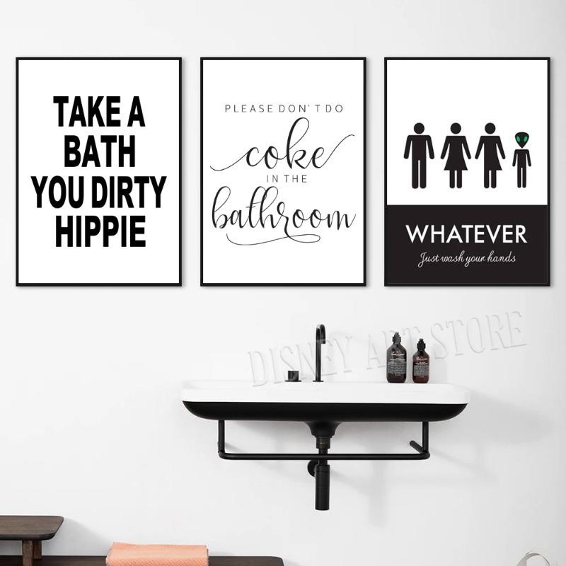 Please Don t Do Coke In The Bathroom Bathroom Decor Posters Quotes Canvas Painting Modern Funny Gift Sign Toilet Wall Art Print 20x30cm no frame
Please Don t Do Coke In The Bathroom Bathroom Decor Posters Quotes Canvas Painting Modern Funny Gift Sign Toilet Wall Art Print 20x30cm no frame