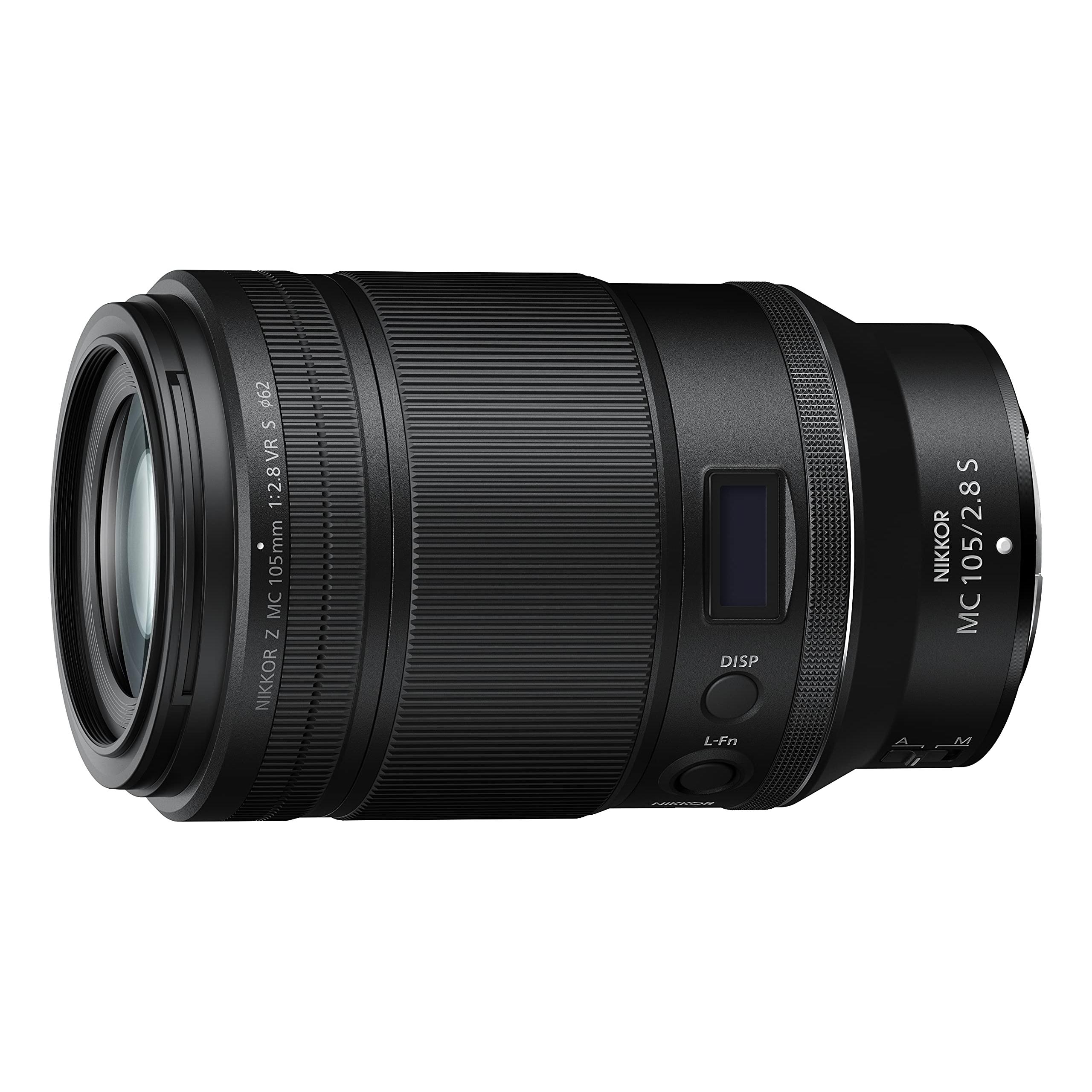 Nikon NIKKOR Z MC 105mm f/2.8 Macro Lens, VR S-Line, Full-Frame Z-Mount Prime Lens
Nikon NIKKOR Z MC 105mm f/2.8 Macro Lens, VR S-Line, Full-Frame Z-Mount Prime Lens