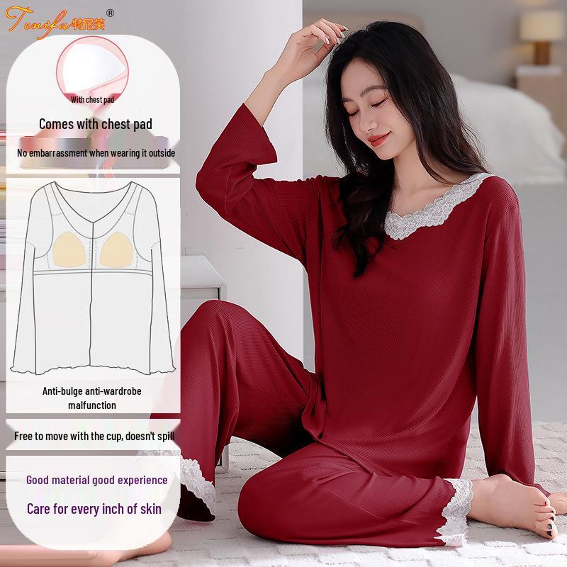 Женская пижама из лайкры и хлопка со встроенными чашечками для бюстгальтера – удобная для осени и весны, носите с комфортом дома или на улице. 2XL: Weight 130-160 lbs
Женская пижама из лайкры и хлопка со встроенными чашечками для бюстгальтера – удобная для осени и весны, носите с комфортом дома или на улице. 2XL: Weight 130-160 lbs