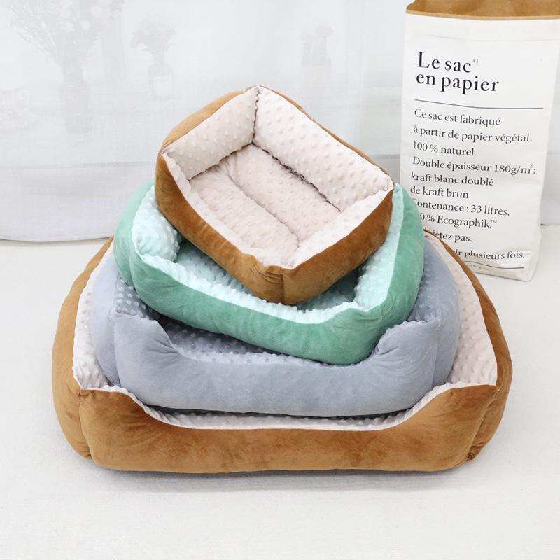 Doodou Velvet Pet Nest Теплая плюшевая собачья будка для кошек, наступающих на молоко, коврик для сна для собак, универсальная подушка для сна для собак и кошек 40 * 30
Doodou Velvet Pet Nest Теплая плюшевая собачья будка для кошек, наступающих на молоко, коврик для сна для собак, универсальная подушка для сна для собак и кошек 40 * 30