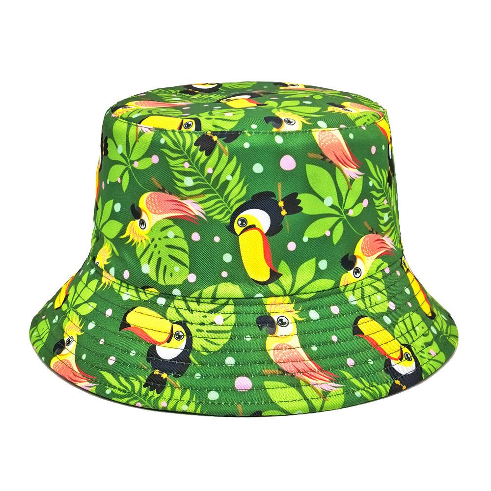 Green Leaf and Bird Pattern Bucket Hats Women Men Fashion Decorate Panama Summer Sunscreen Fisherman Caps Beach Travel Sun Gorra 56-58cm зелений
Green Leaf and Bird Pattern Bucket Hats Women Men Fashion Decorate Panama Summer Sunscreen Fisherman Caps Beach Travel Sun Gorra 56-58cm зелений