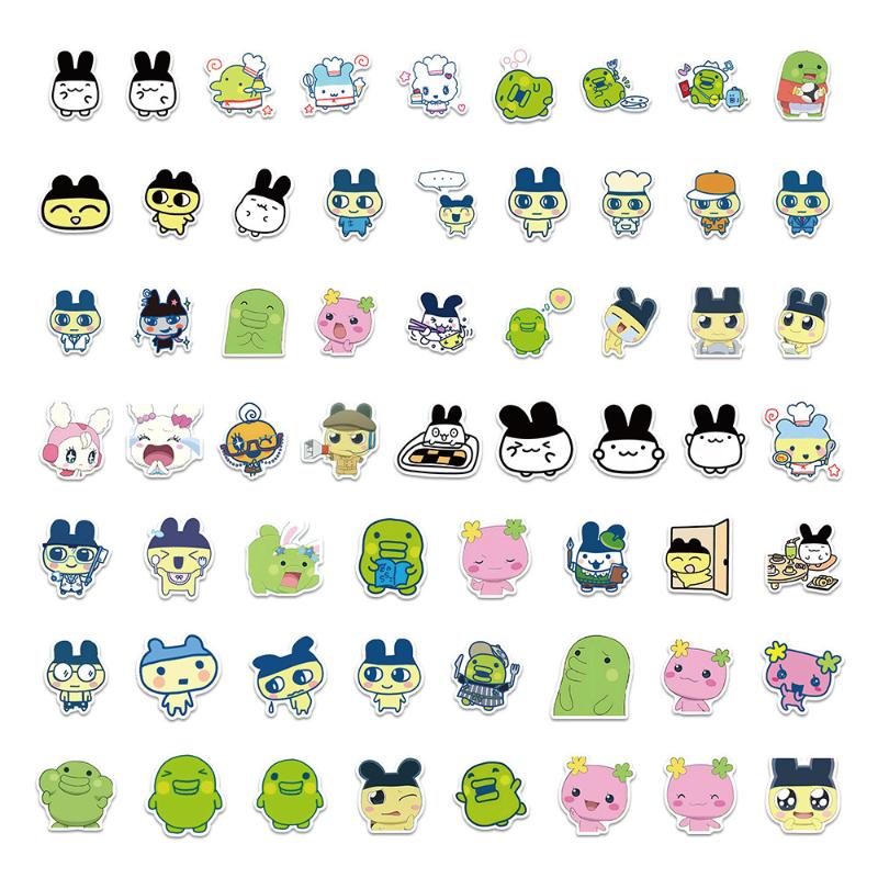 60Pcs Scrapbooking Phone Luggage Skateboard Waterproof Decals Tamagotchi Stickers Mametchi Diy Decoration
60Pcs Scrapbooking Phone Luggage Skateboard Waterproof Decals Tamagotchi Stickers Mametchi Diy Decoration