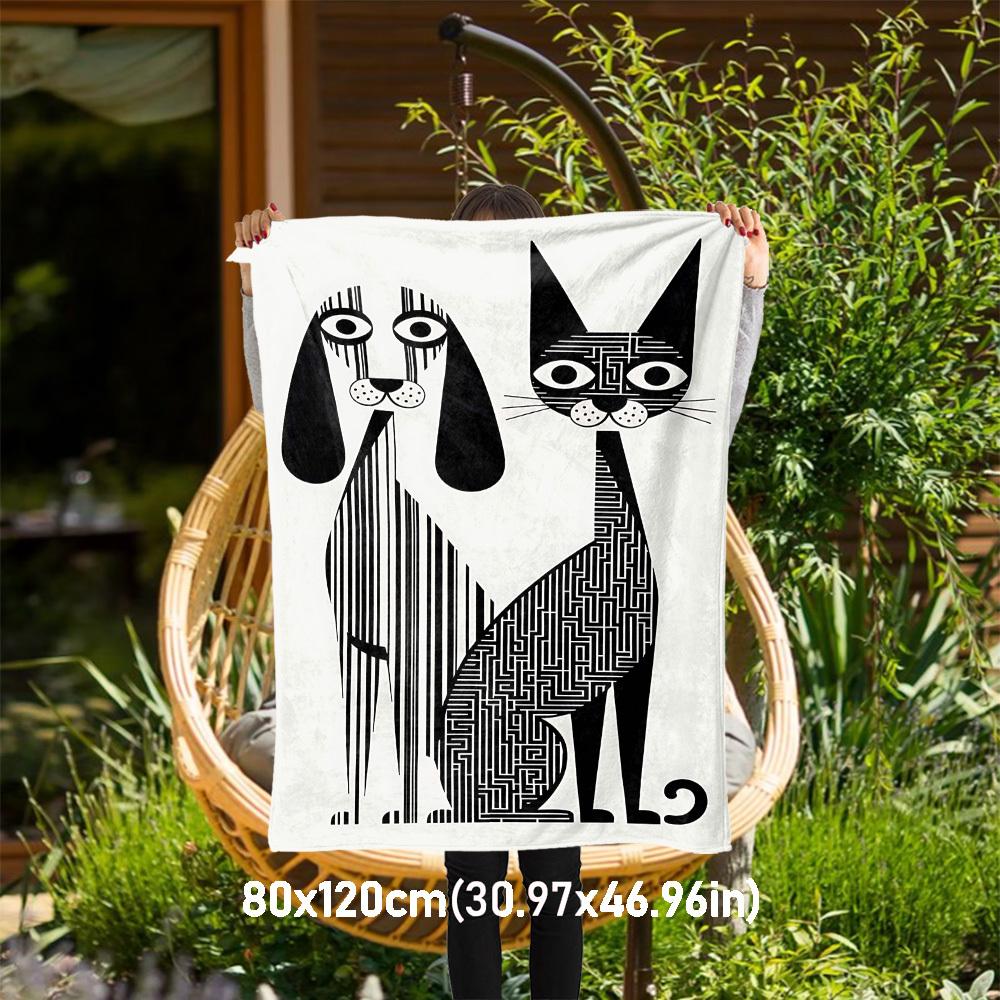 1pc Dog Cat Outdoor Flannel Blanket Soft Warm All-Season Throw for Sofa Bed Car Camping Office, Cozy Gift Idea1219S 80x120cm(31x47inch)
1pc Dog Cat Outdoor Flannel Blanket Soft Warm All-Season Throw for Sofa Bed Car Camping Office, Cozy Gift Idea1219S 80x120cm(31x47inch)