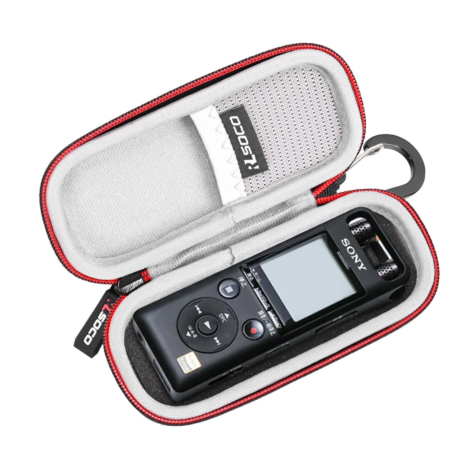 Чехол RLSOCO совместим с диктофоном Sony IC, компактным защитным диктофоном Sony Linear PCM ICD-UX570F/ ICD-UX575F/ICD-UX560F, PCM-A10 и т. д. чёрный
Чехол RLSOCO совместим с диктофоном Sony IC, компактным защитным диктофоном Sony Linear PCM ICD-UX570F/ ICD-UX575F/ICD-UX560F, PCM-A10 и т. д. чёрный