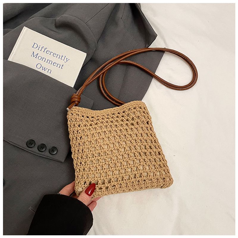 Summer Summer Fancy Seaside Vacation Weaving Bag Female 2025 New Arrival Exquisite Crossbody Straw Bag Mobile Phone Bag No pendant khaki
Summer Summer Fancy Seaside Vacation Weaving Bag Female 2025 New Arrival Exquisite Crossbody Straw Bag Mobile Phone Bag No pendant khaki