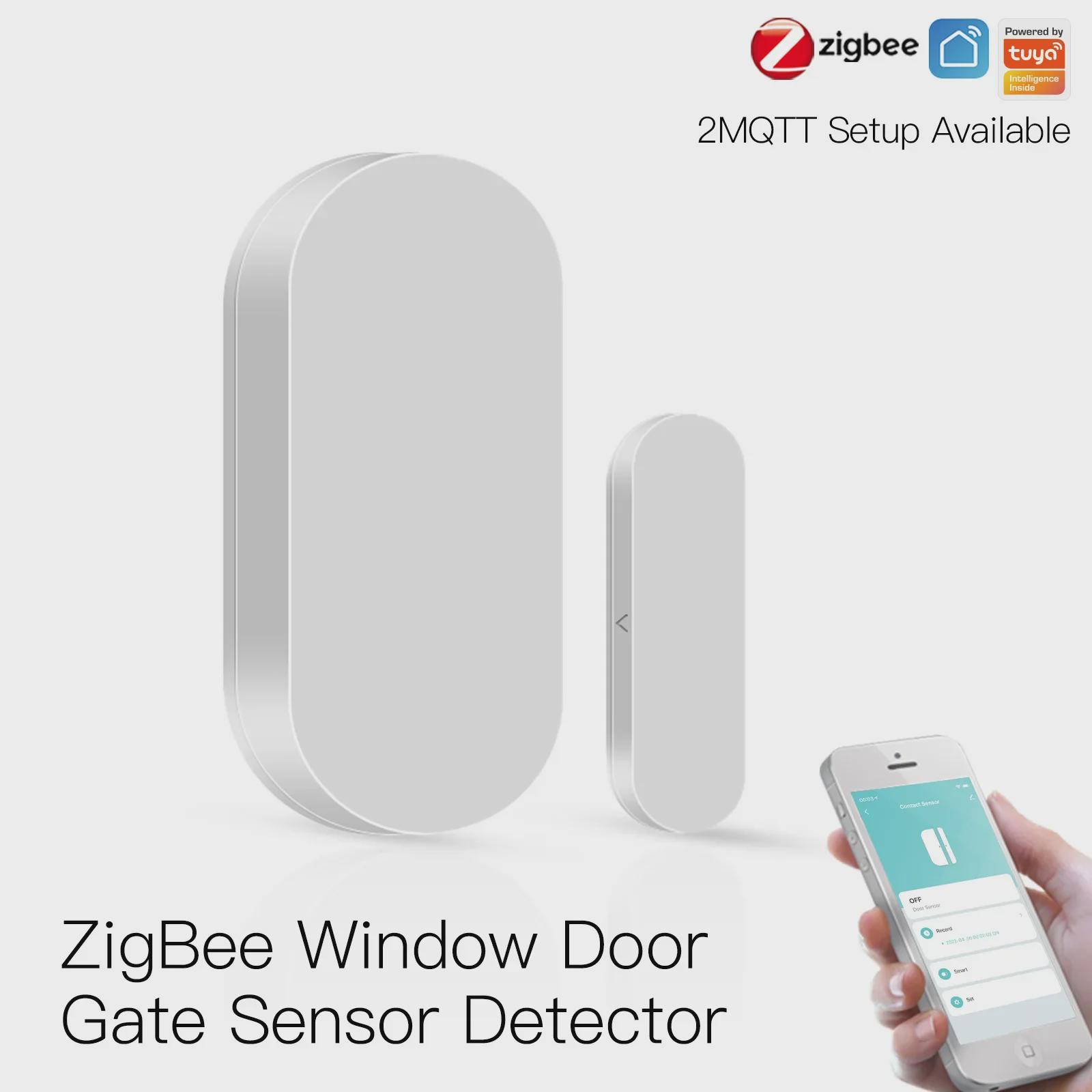 Tuya ZigBee Smart Wireless Door and Window Sensor с управлением через приложение и магнитным датчиком сигнализации economical version
Tuya ZigBee Smart Wireless Door and Window Sensor с управлением через приложение и магнитным датчиком сигнализации economical version