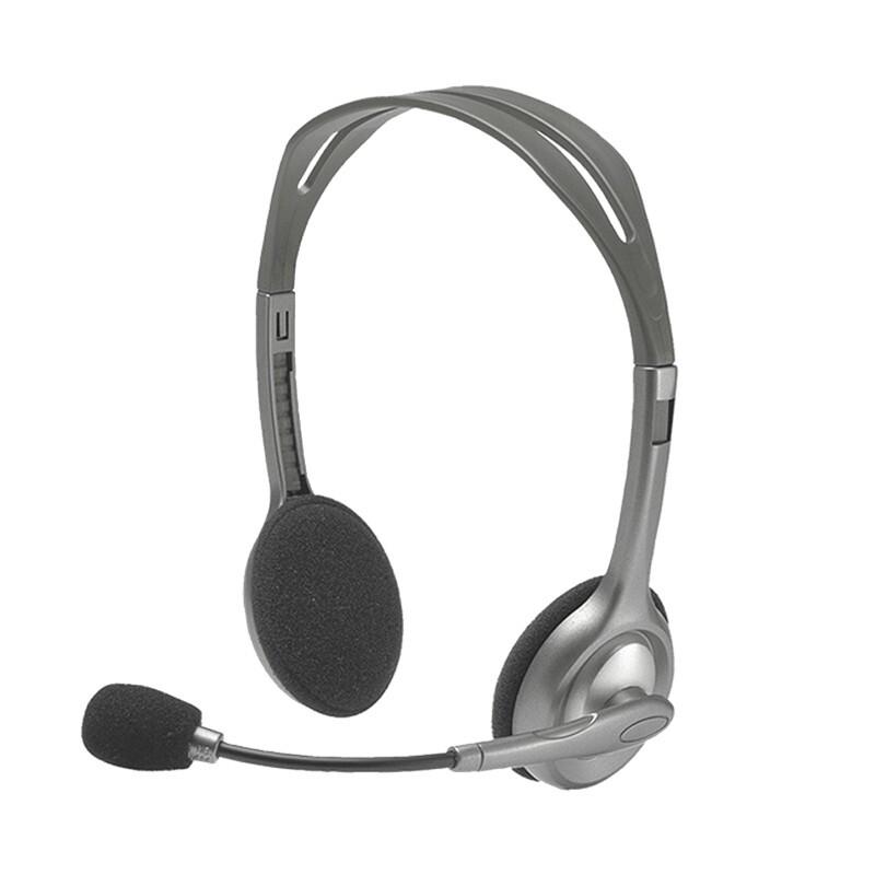 Logitech H110 Dual 3.5mm Jack Stereo Headset
Logitech H110 Dual 3.5mm Jack Stereo Headset