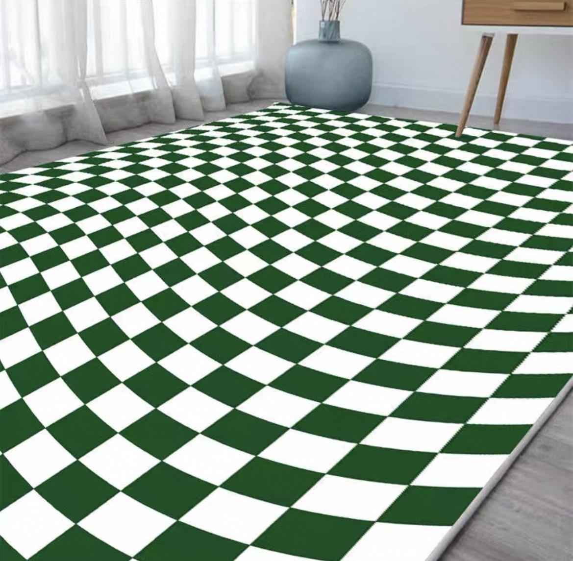 VIKAMA Checkerboard Carpet Living Room Modern Simple Nordic Bedroom Room Bedside Coffee Table Sofa Plaid Carpet Home Decoration 40x60cm
VIKAMA Checkerboard Carpet Living Room Modern Simple Nordic Bedroom Room Bedside Coffee Table Sofa Plaid Carpet Home Decoration 40x60cm