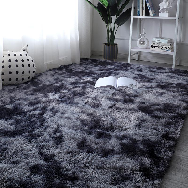 Nordic Silk Wool Tie-Dye Long Pile Plush Rug for Bedroom, Bedside, Living Room, or Sofa. 80x120 cm темно-сірий
Nordic Silk Wool Tie-Dye Long Pile Plush Rug for Bedroom, Bedside, Living Room, or Sofa. 80x120 cm темно-сірий