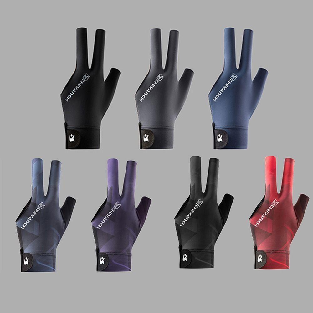 Three Finger Snooker Glove Left Hand Three Cut Gloves Billiard Accessories чорний/синій
Three Finger Snooker Glove Left Hand Three Cut Gloves Billiard Accessories чорний/синій