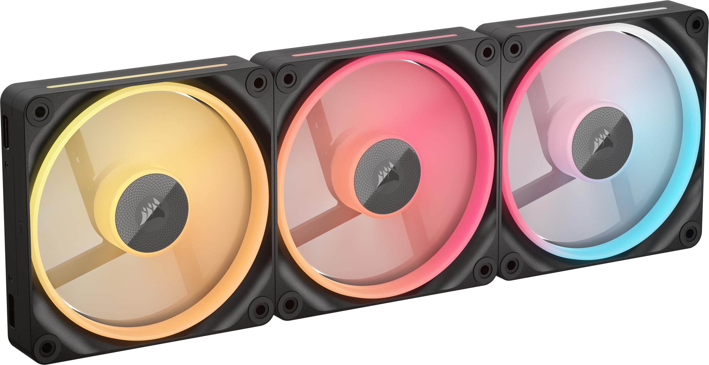 CORSAIR iCUE LINK RGB Triple Reverse Fans Starter Kit LX120-R CO-9051050-WW чорний
CORSAIR iCUE LINK RGB Triple Reverse Fans Starter Kit LX120-R CO-9051050-WW чорний