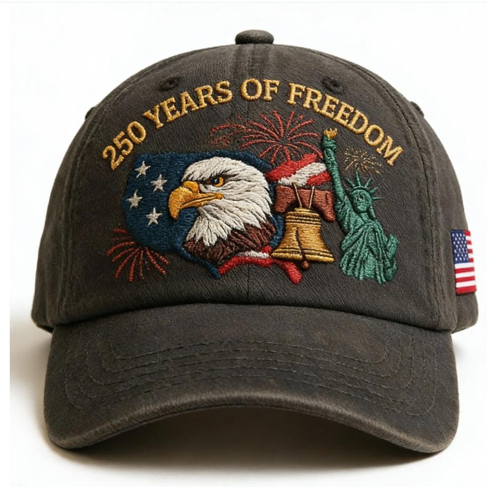 Us 250th Anniversary Cap Versatile Flag Embroidery Hat Statue Of Liberty Hat Retro Patriotic Baseball Cap For Casual Outings
Us 250th Anniversary Cap Versatile Flag Embroidery Hat Statue Of Liberty Hat Retro Patriotic Baseball Cap For Casual Outings