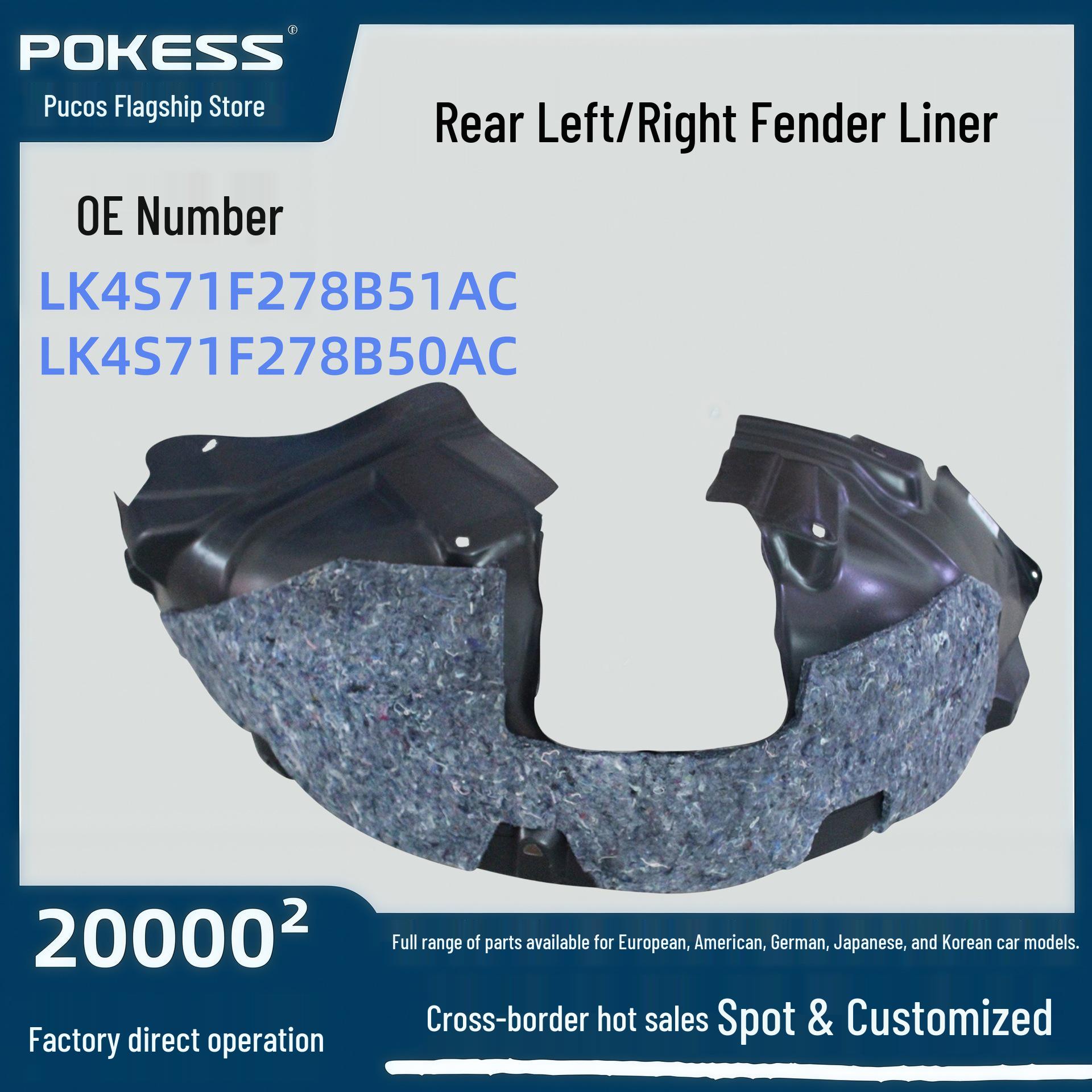 Rear Left/Right Cotton Fender Liner & Glue for Ford Mondeo (Model: lk4s71f278b51ac) Fender Liner Rear Right
Rear Left/Right Cotton Fender Liner & Glue for Ford Mondeo (Model: lk4s71f278b51ac) Fender Liner Rear Right