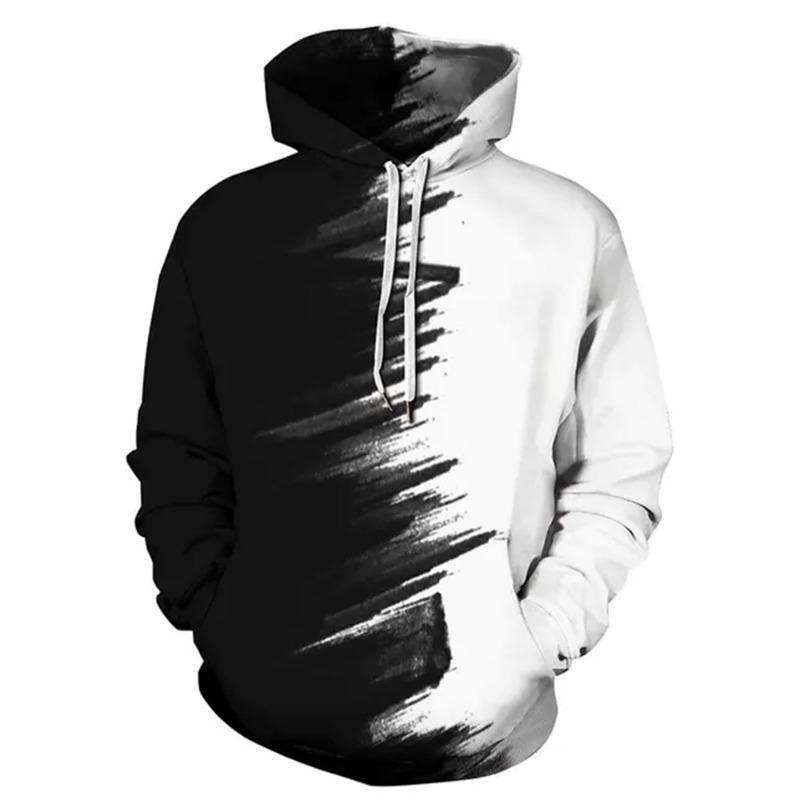 Black and white gradient extremely simple hoodie 3d printed hoodie, men s and women s street fashion casual hoodie,
Black and white gradient extremely simple hoodie 3d printed hoodie, men s and women s street fashion casual hoodie,