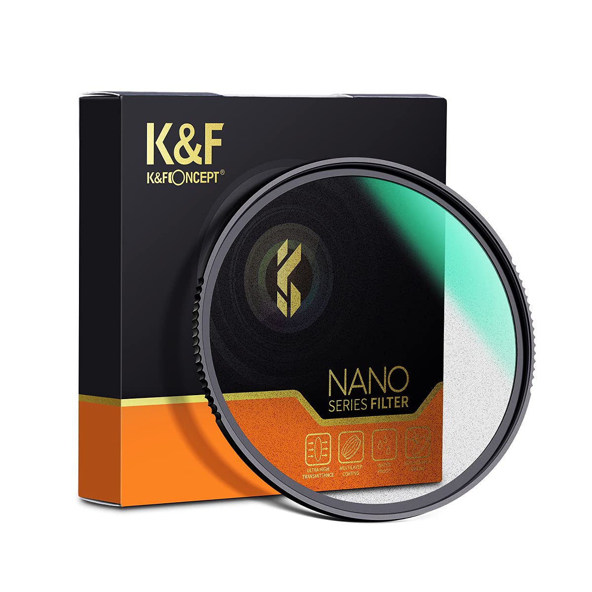 Concept Black Diffusion Filter 62mm MRC Nano Coating Thin Frame Design K&F NANO-X 1/1 KF-62BD1/1
Concept Black Diffusion Filter 62mm MRC Nano Coating Thin Frame Design K&F NANO-X 1/1 KF-62BD1/1