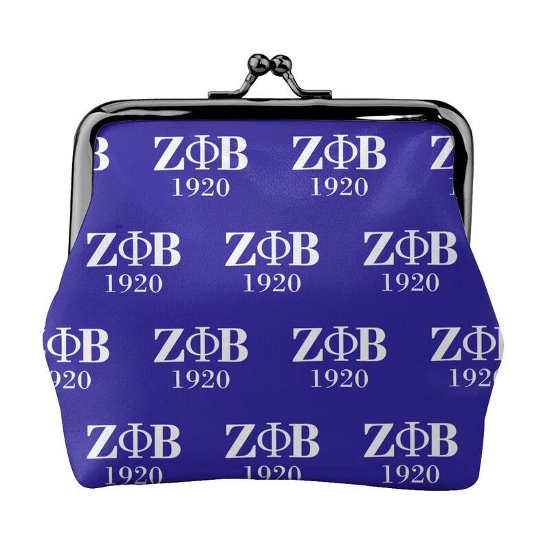 Zeta Phi Beta 1920 Print Leather Coin Purse Small Kiss-Lock Change Pouch Clasp Closure Buckle Wallet for Women Girls
Zeta Phi Beta 1920 Print Leather Coin Purse Small Kiss-Lock Change Pouch Clasp Closure Buckle Wallet for Women Girls