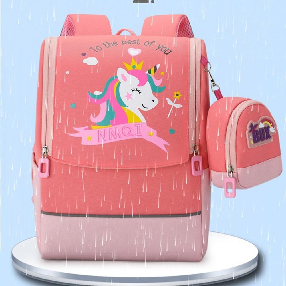 Children s schoolbag is lightweight, reduces the burden, large capacity. Cute girls in the first grade of kindergarten and large class have backpacks. 24*14*34
Children s schoolbag is lightweight, reduces the burden, large capacity. Cute girls in the first grade of kindergarten and large class have backpacks. 24*14*34