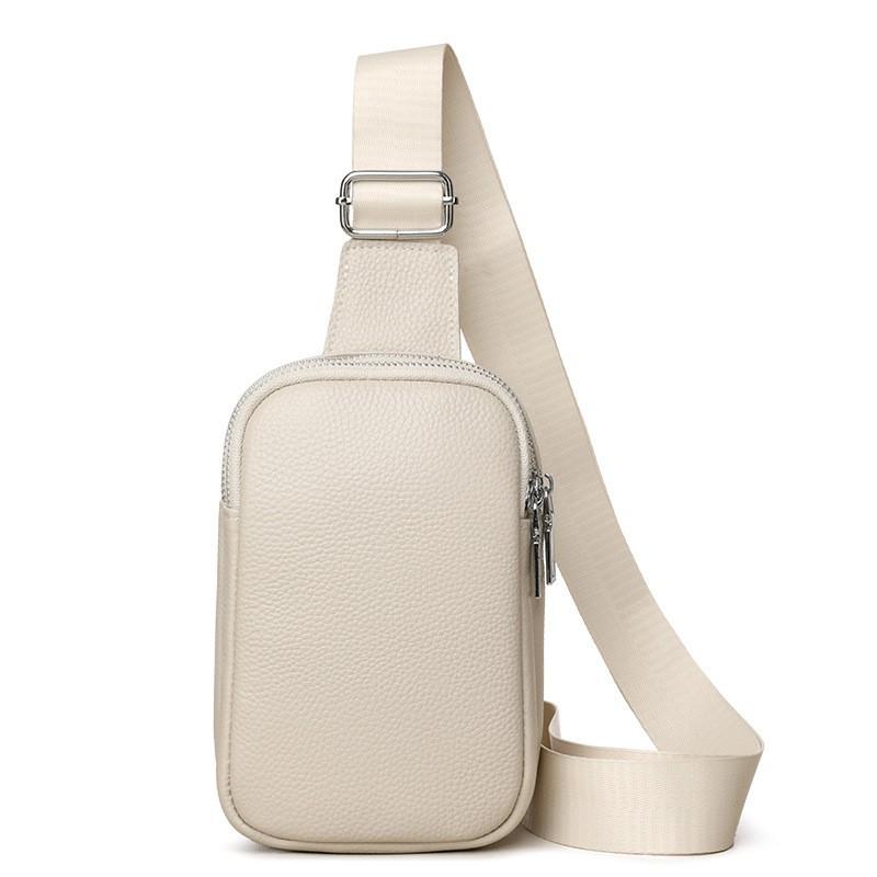 New Genuine Cowhide Chest Bag With Large Capacity Versatile Crossbody Fashionable Leather Men s Shoulder білий
New Genuine Cowhide Chest Bag With Large Capacity Versatile Crossbody Fashionable Leather Men s Shoulder білий