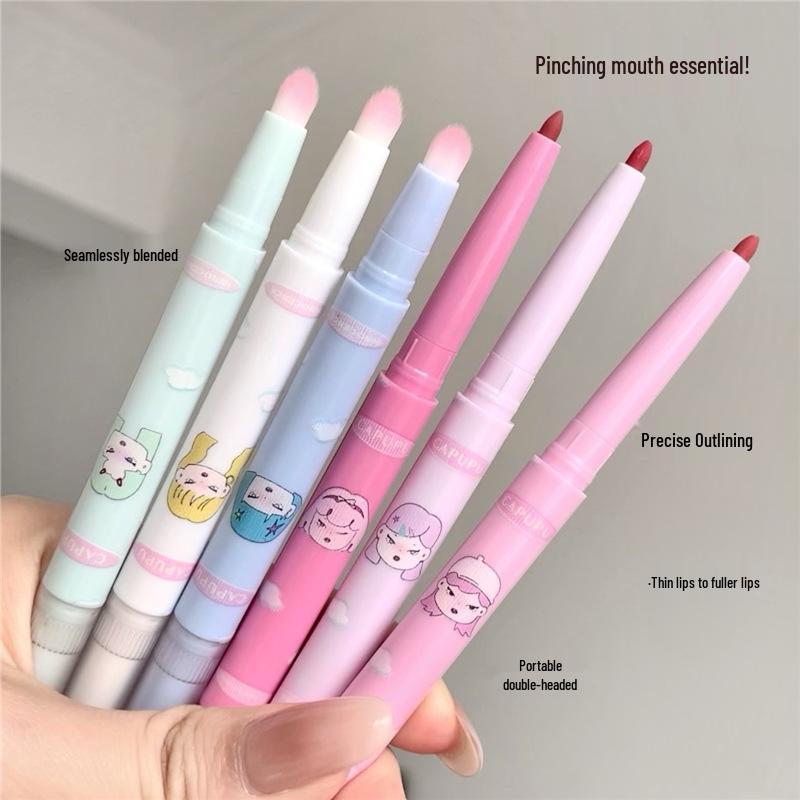 CAPUPU Girls Dormitory Lip Liner: Waterproof, Long-lasting, Smudge-resistant, Automatic Rotating Lipstick. 500mg
CAPUPU Girls Dormitory Lip Liner: Waterproof, Long-lasting, Smudge-resistant, Automatic Rotating Lipstick. 500mg