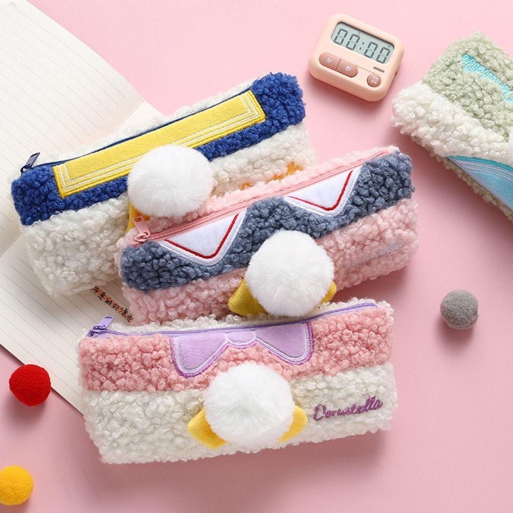 Storage Bags Korean Style Student Large Capacity Stationery Bag Pencil Pouch Pen Case Cosmetics Bag
Storage Bags Korean Style Student Large Capacity Stationery Bag Pencil Pouch Pen Case Cosmetics Bag
