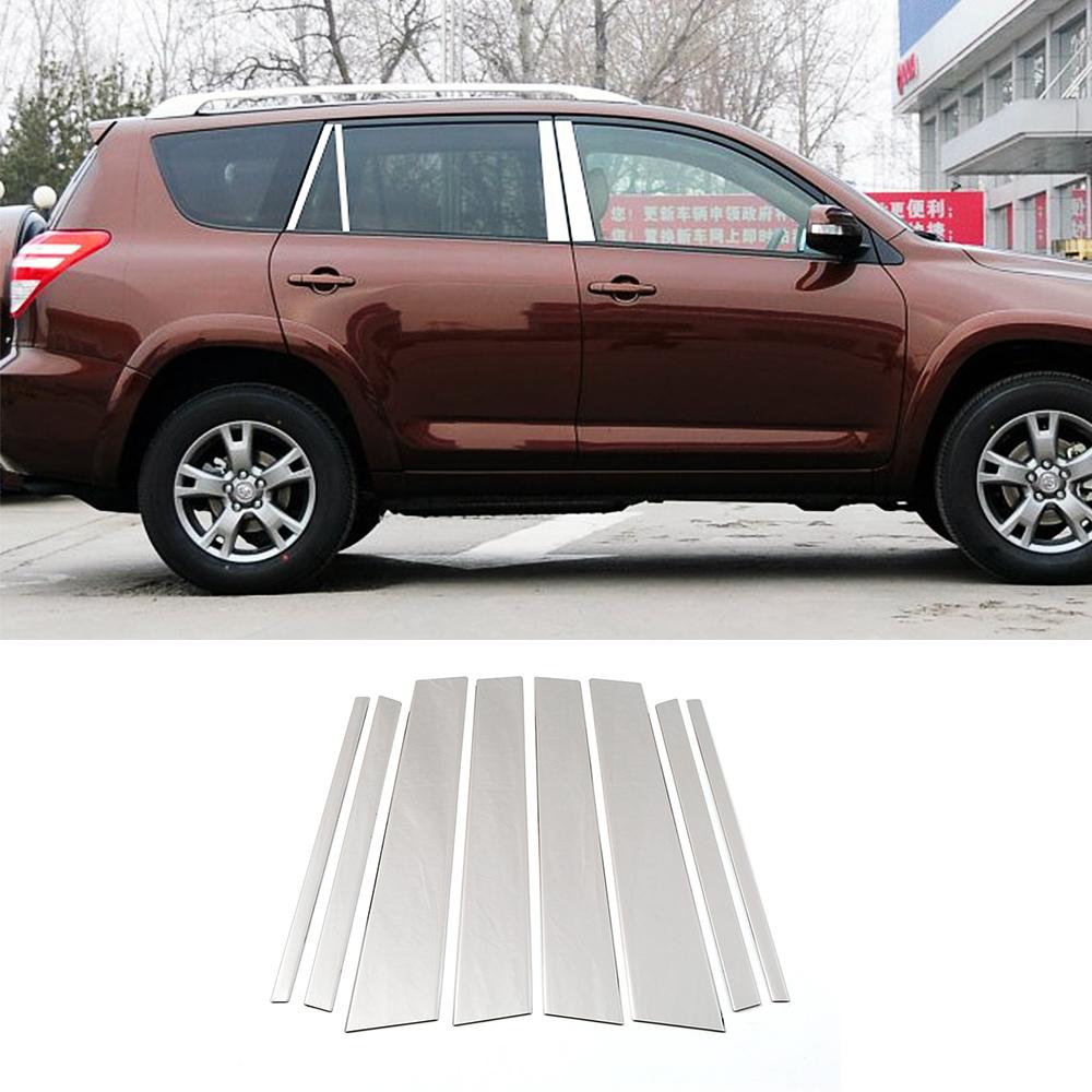 Для Toyota Rav 4 Rav4 3 Gen 2008-2013 хромированная оконная стойка, накладка, накладка из нержавеющей стали, центральные стойки
Для Toyota Rav 4 Rav4 3 Gen 2008-2013 хромированная оконная стойка, накладка, накладка из нержавеющей стали, центральные стойки
