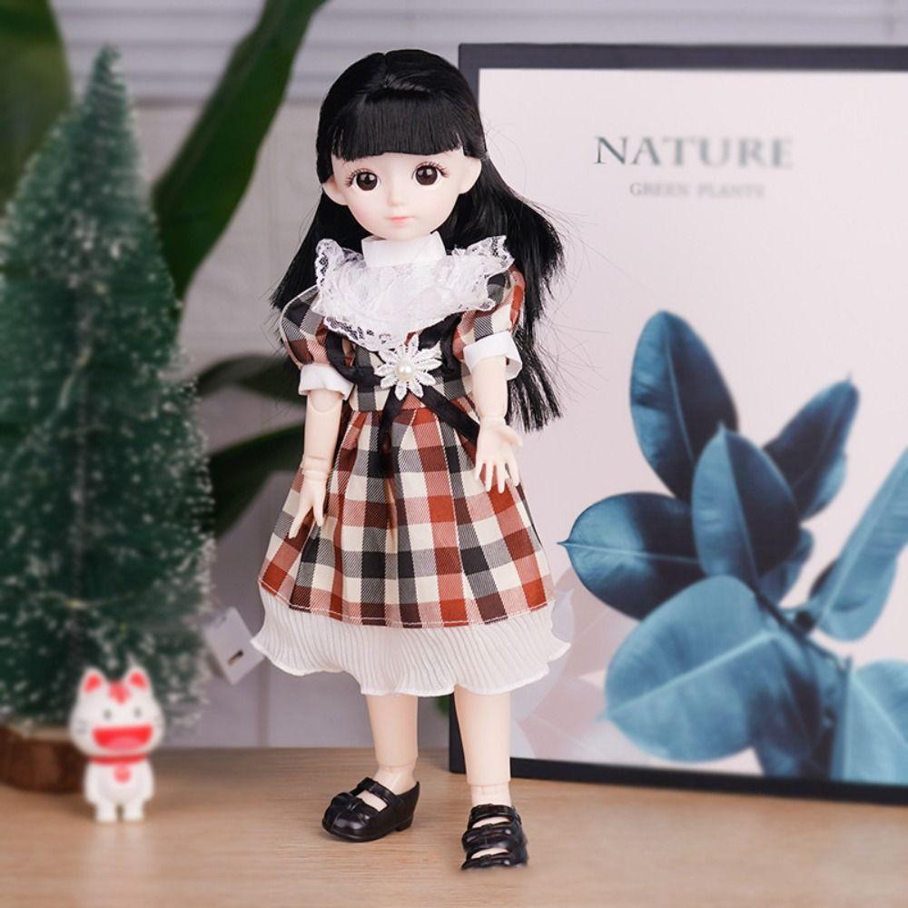 Привабливі очі 30 см Bjd лялька з одягом 1/6 SD Принцеса Макіяж Ball Joint Doll Toddler style F
Привабливі очі 30 см Bjd лялька з одягом 1/6 SD Принцеса Макіяж Ball Joint Doll Toddler style F